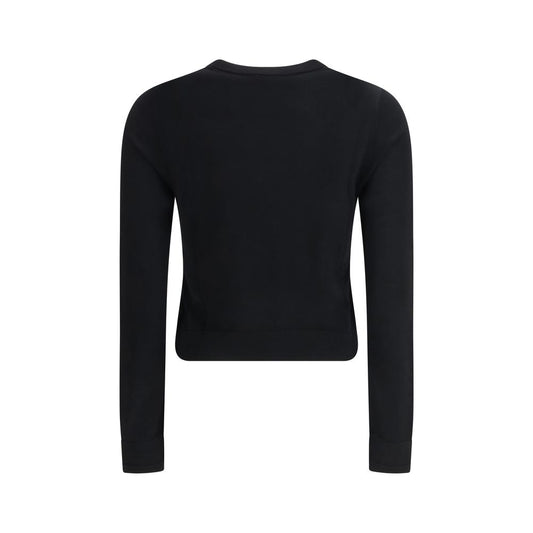 Diesel Black Wool Sweatshirt