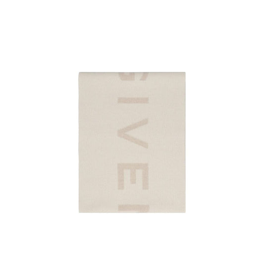 Givenchy Beige Cashmere Scarf