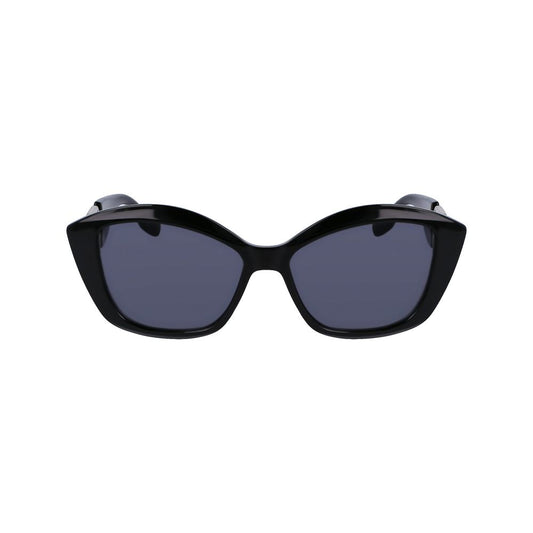 Karl Lagerfeld Black Injected Sunglasses