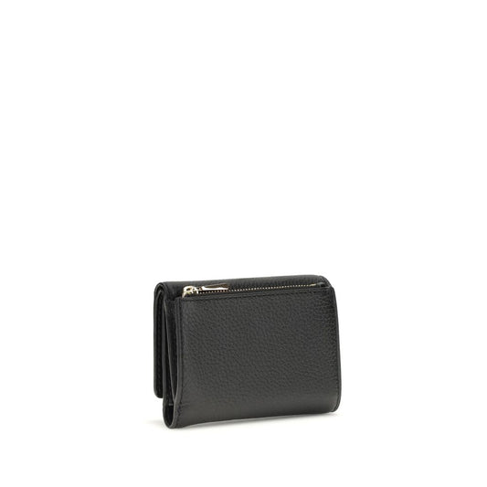 Michael Kors Black Calf Leather Bos Taurus Wallet