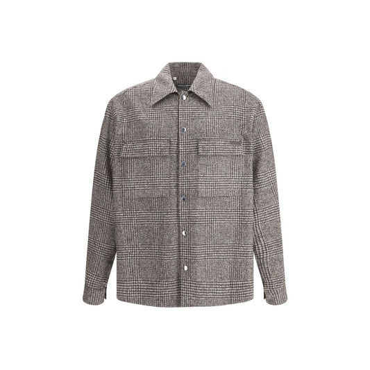 Dolce & Gabbana Multicolor Alpaca Vicugna Pacos Pattern Shirt