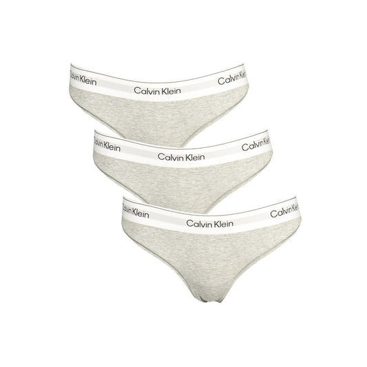 Calvin Klein Grigio Cotton Women Intimate