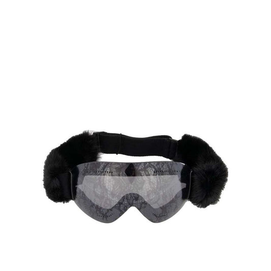 Dolce & Gabbana Black Fur Sunglasses