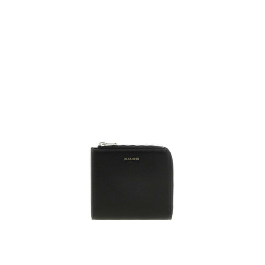 Jil Sander Black Calfskin Wallet