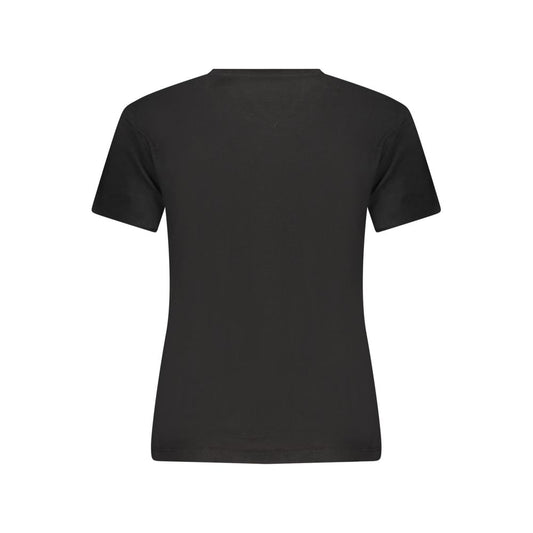 Tommy Hilfiger Black Cotton Women's T-Shirt