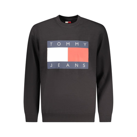 Tommy Hilfiger Black Cotton Men's Sweatshirt