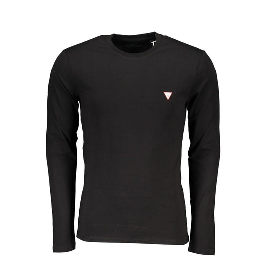 Guess Jeans Black Organic Cotton Men's T-Shirt