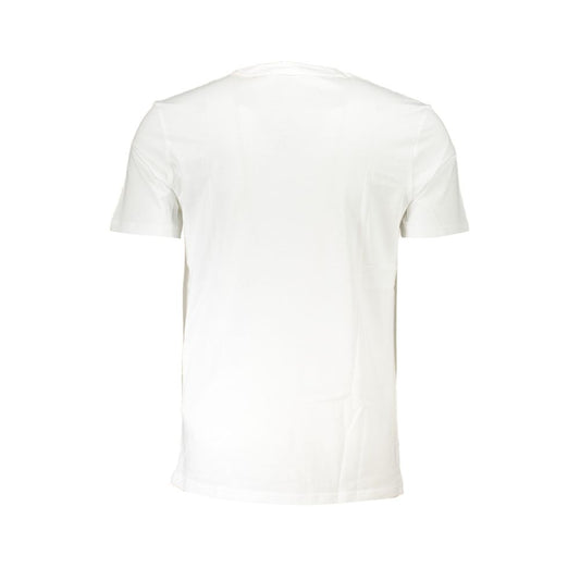 Hugo Boss White Cotton Men T-Shirt