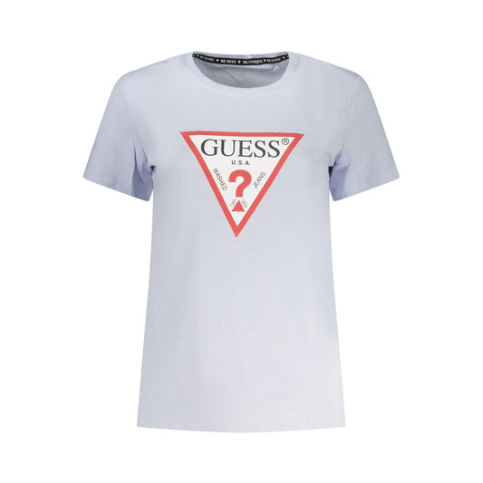 Guess Jeans Azzurro Cotton Women's T-Shirt