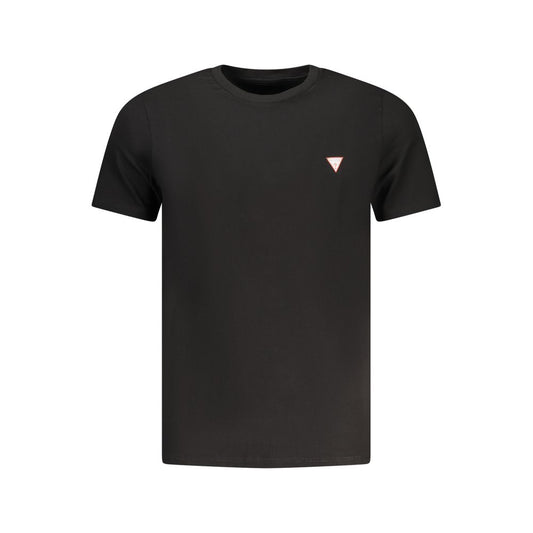 Guess Jeans Nero Cotton Mens T-Shirt