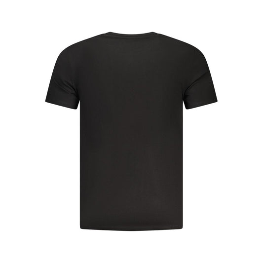 Guess Jeans Nero Cotton Mens T-Shirt