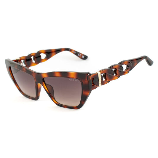 Guess Brown Resin Sunglasses