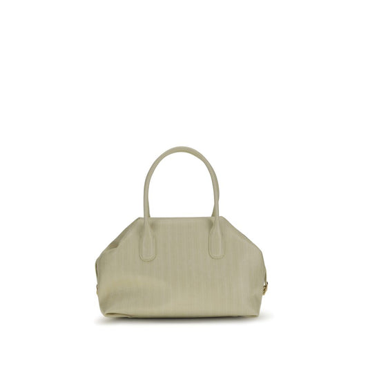 THEMOIRè Cream Polyethylene Shoulder Bag