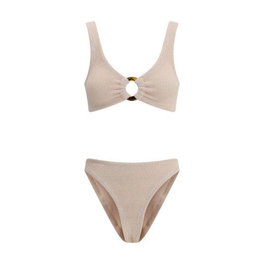 Hunza G Beige Polyamide Bikini