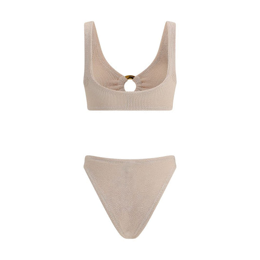 Hunza G Beige Polyamide Bikini
