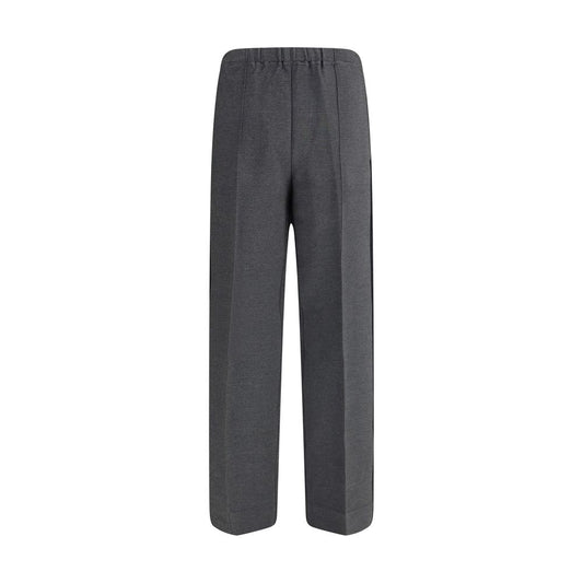 Miu Miu Gray Viscose Casual Pants