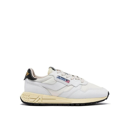 Autry White Leather Low Top Sneakers