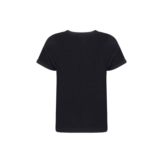 Brunello Cucinelli Black Nylon T-Shirt