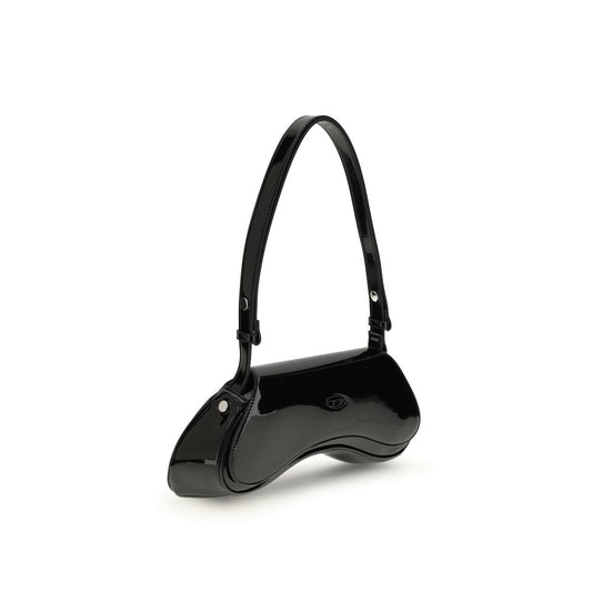 Diesel Black Polyethylene Shoulder Bag