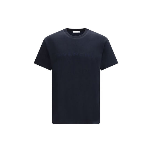 Givenchy Blue Cotton T-Shirt