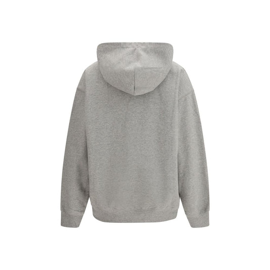 Ganni Gray Cotton Sweatshirt