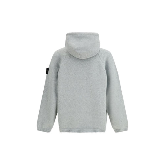 Stone Island Gray Polyester Sweatshirt