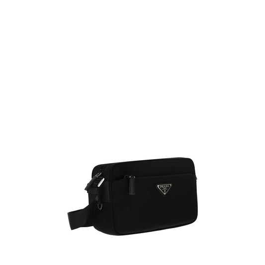 Prada Black Nylon Shoulder Bag