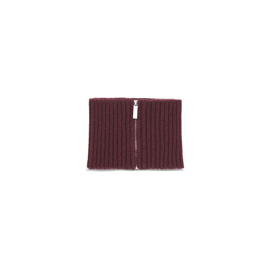 SA SU PHI Bordeaux Cashmere Scarf
