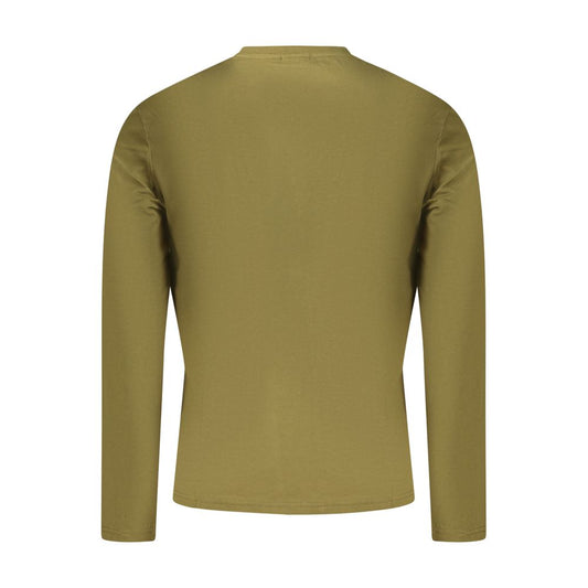 Napapijri Verde Cotton Male T-Shirt
