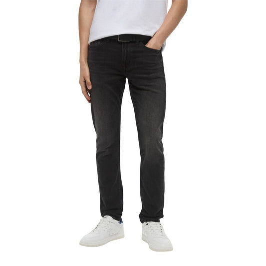 Calvin Klein Jeans Black Cotton Skinny Jeans