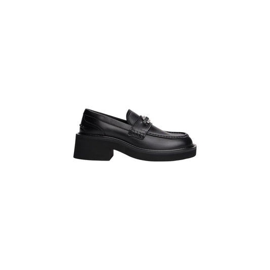 Tommy Hilfiger Jeans Black Leather Pumps