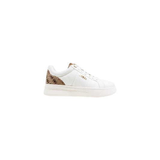 Guess Beige Synthetic Low Top Sneakers