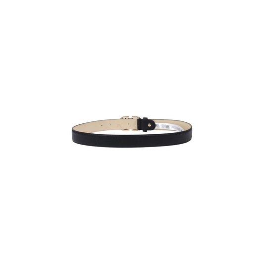 Guess Black Polyester Thin Belt