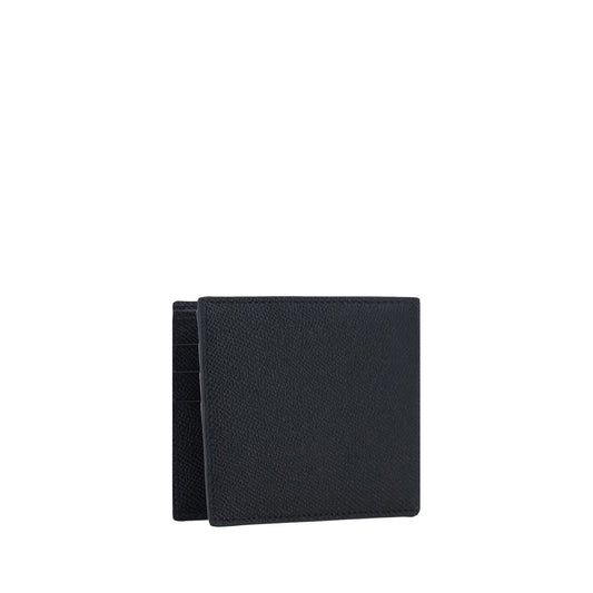 Dolce & Gabbana Black Calf Leather Bos Taurus Wallet