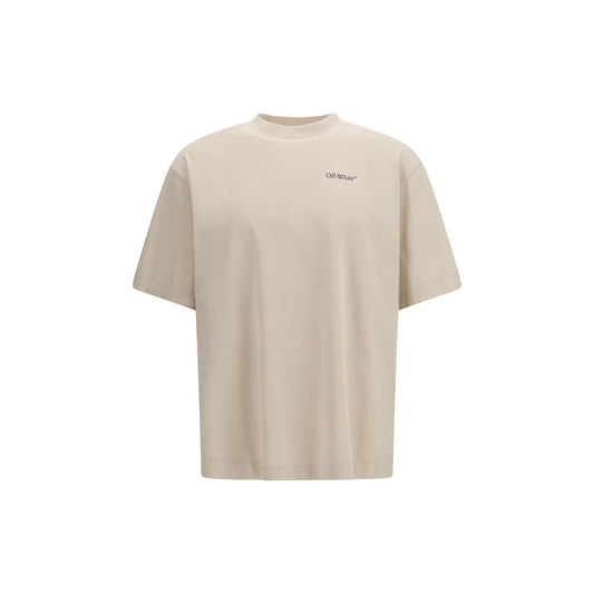 Off-White Beige Cotton Sportswear