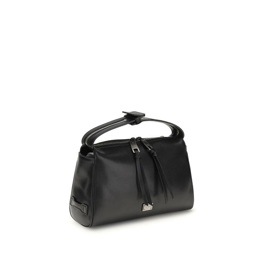 Dolce & Gabbana Black Calf Leather Bos Taurus Shoulder Bag