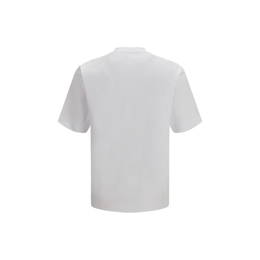 Fendi White Cotton T-Shirt