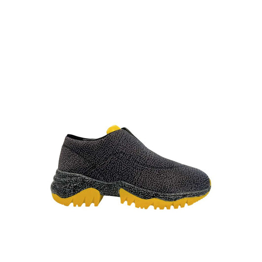 Borbonese Black Genuine Leather Sneaker