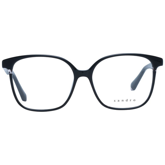Sandro Black Stainless Steel Glasses Frames