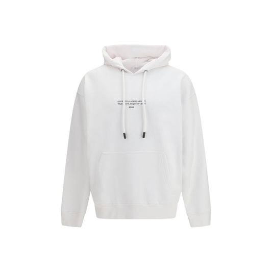 Off-White White Cotton Sweatshirt