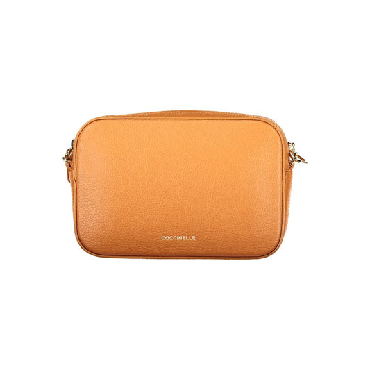 Coccinelle Arancione Leather Women Handbag