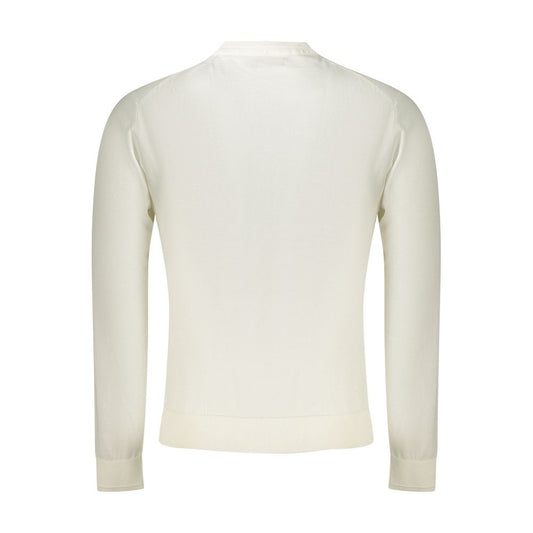 Napapijri White Cotton Men's Sweater