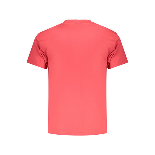 Vans Red Cotton Men T-Shirt
