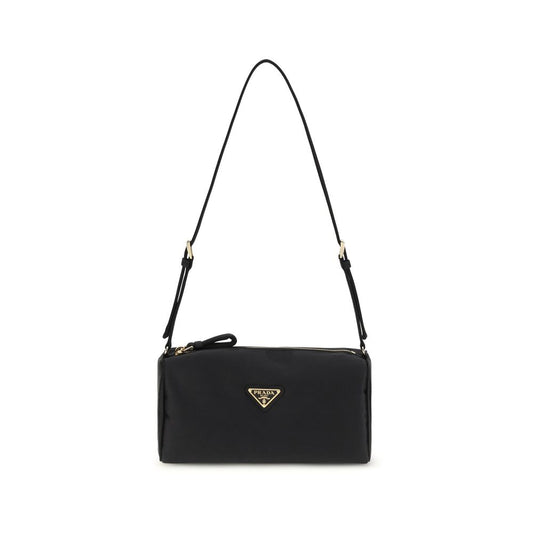 Prada Black Silk Shoulder Bag