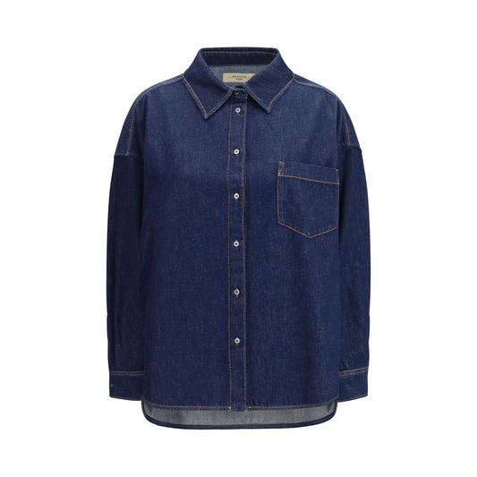 Max Mara Blue Denim Shirt