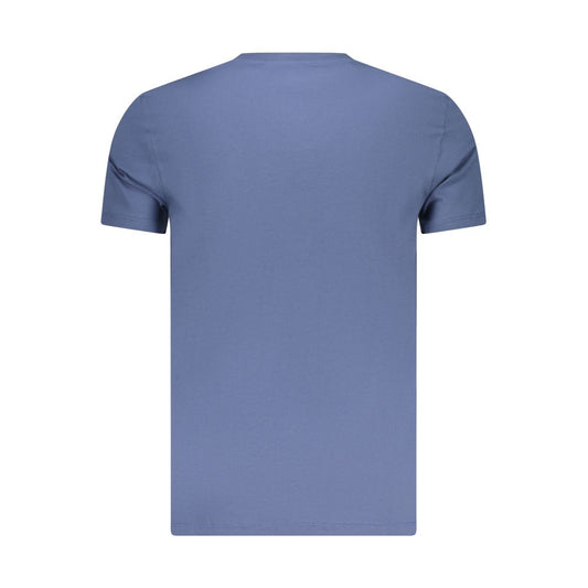 Timberland Blu Cotton Men T-Shirt