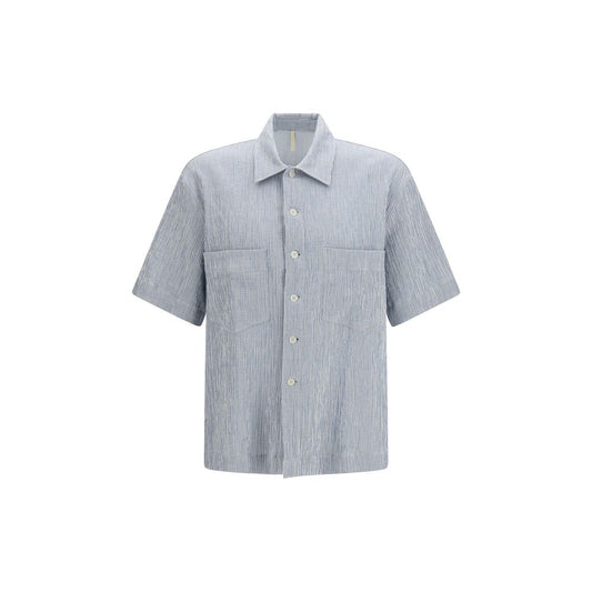 Sunflower Blue Cotton Shortsleeve Shirt