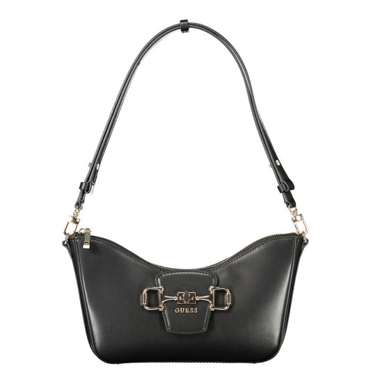 Guess Jeans Nero Poliuretano Woman Bag