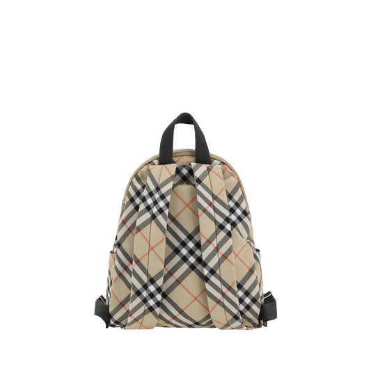 Burberry Beige Polyester Backpack