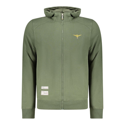 Accademia Militare Verde Cotton Men Sweatshirt
